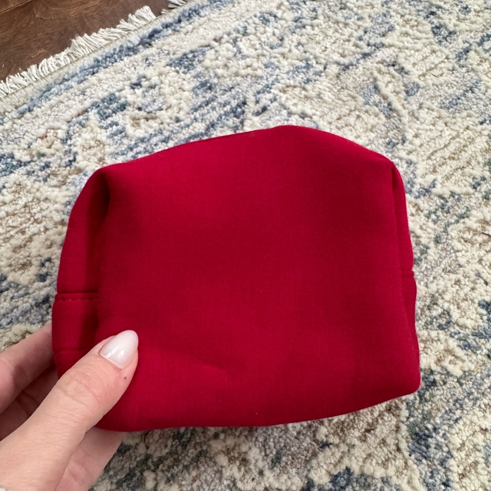 Dior Red Cosmetic Bag - Picture 3 of 5